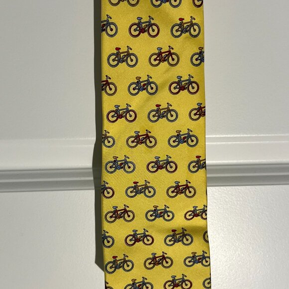 Beaufort Silk Bicycle Necktie - Picture 2 of 4